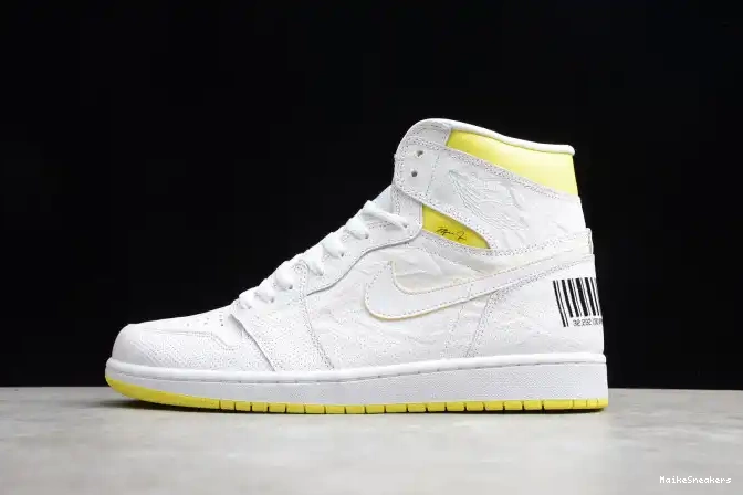 MaikeSneakers 555088-170 Jordan High 1 First Air OG Retro Flight Class 0607